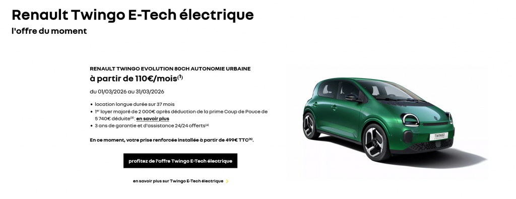 RENAULT TWINGO E-TECH